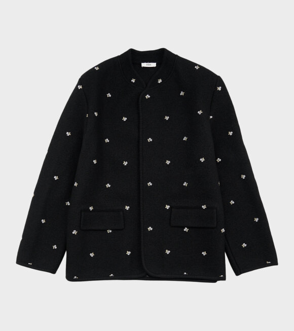 RIER - Walker Jacket City Flowers Black 