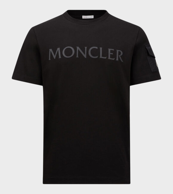 Moncler - Pocket Logo T-shirt Black