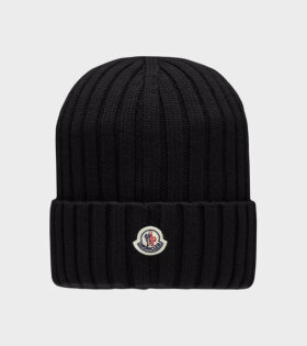 Wool Beanie Black