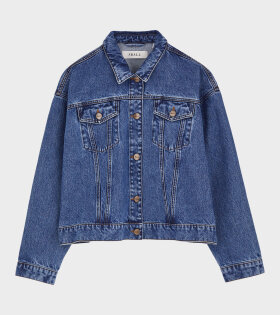 Inger Denim Jacket Washed Mid Blue