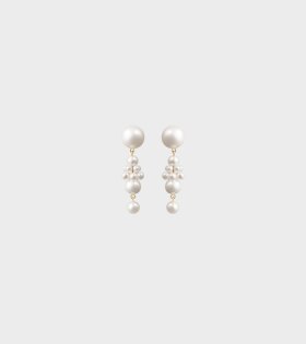 Petite Tulipe Earrings Freshwater Pearls