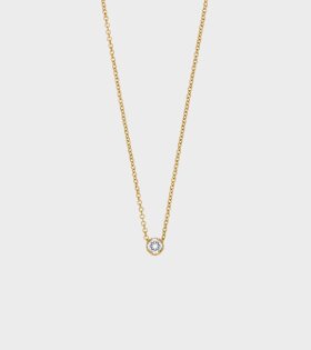 Diamant Simple Necklace Gold