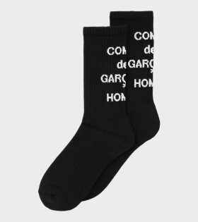 Comme des Garcons Homme - Logo Socks Black