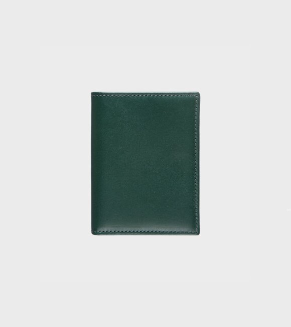 Comme des Garcons Wallet - No Zip Wallet Bottle Green