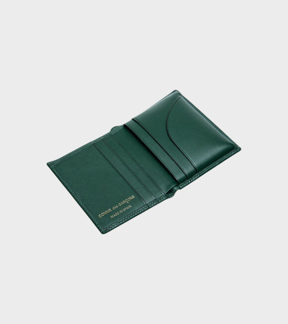 Comme des Garcons Wallet - No Zip Wallet Bottle Green