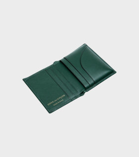 No Zip Wallet Bottle Green