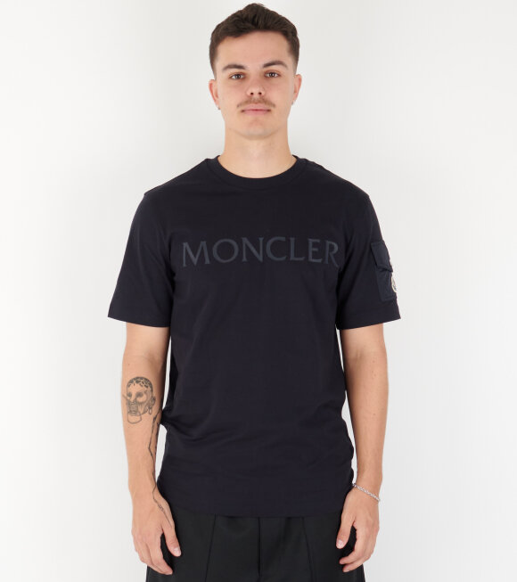 Moncler - Pocket Logo T-shirt Navy