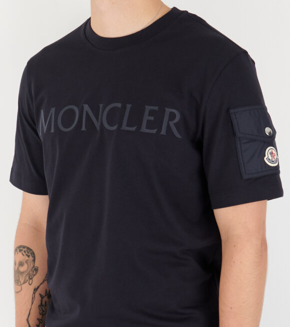 Moncler - Pocket Logo T-shirt Navy