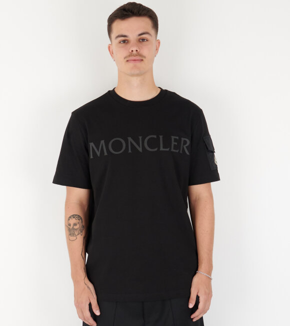 Moncler - Pocket Logo T-shirt Black