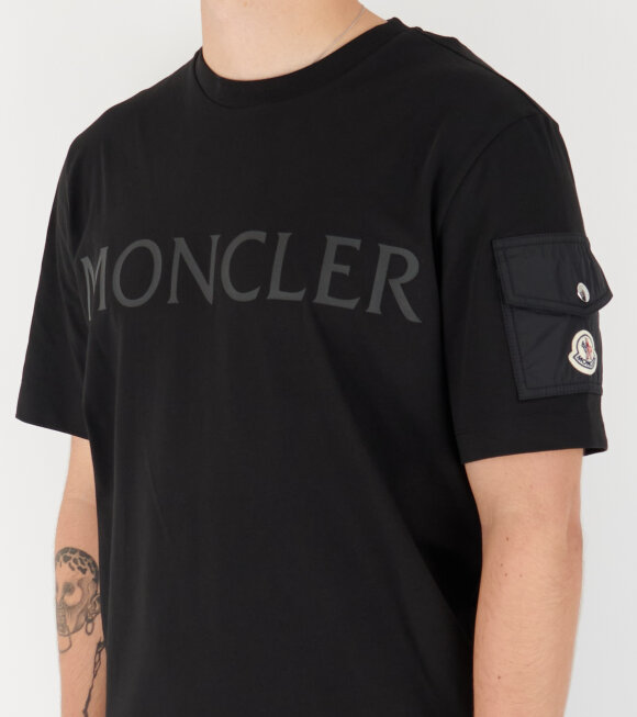 Moncler - Pocket Logo T-shirt Black