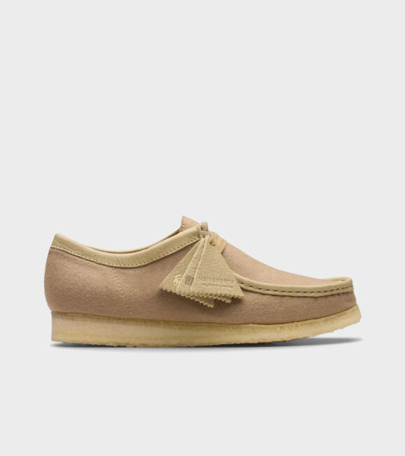 Clarks - Wallabee Camel Wool