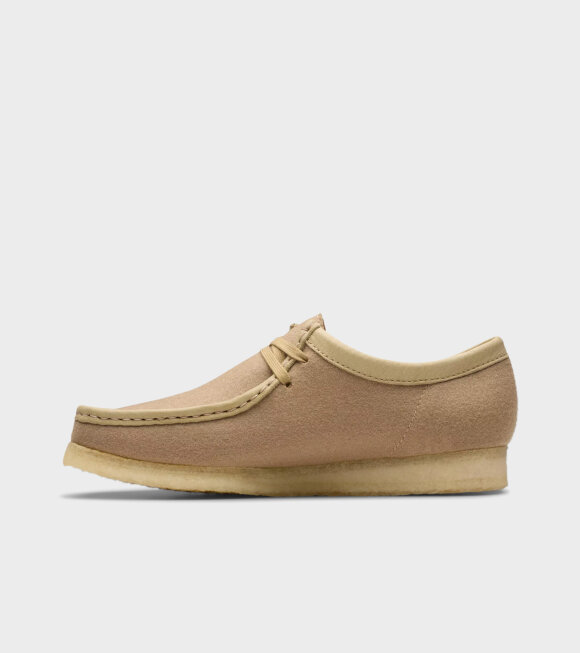 Clarks - Wallabee Camel Wool