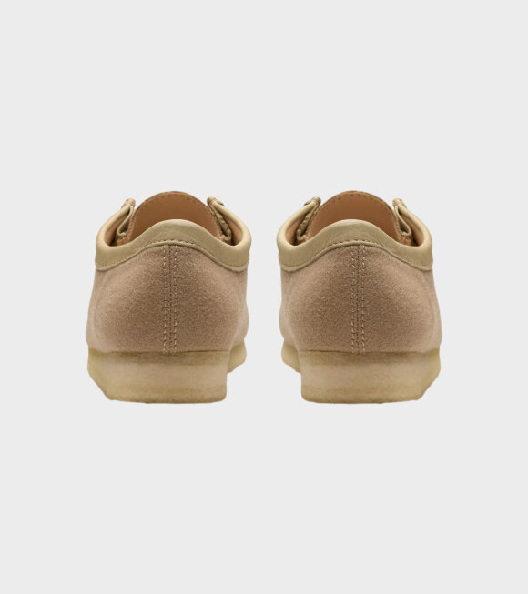 Clarks - Wallabee Camel Wool