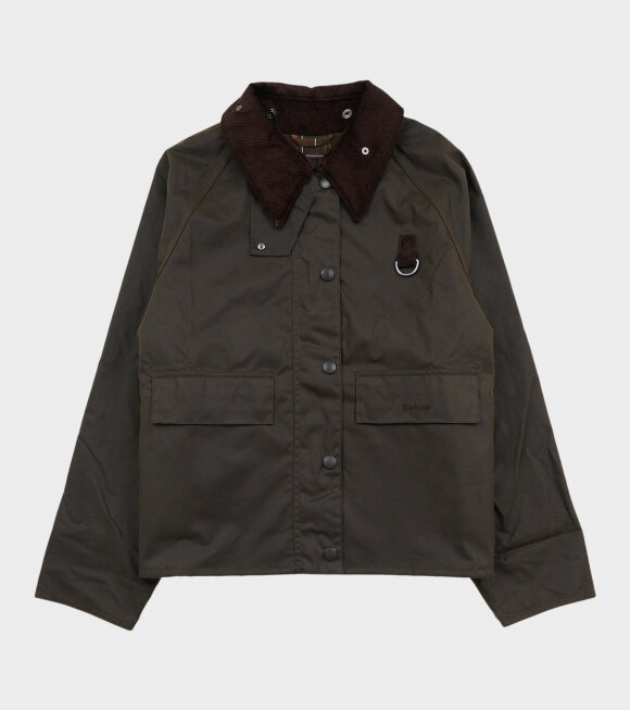 Barbour - Spey Wax Jacket Olive Green