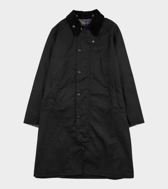 Barbour - Exmoor Wax Coat Black