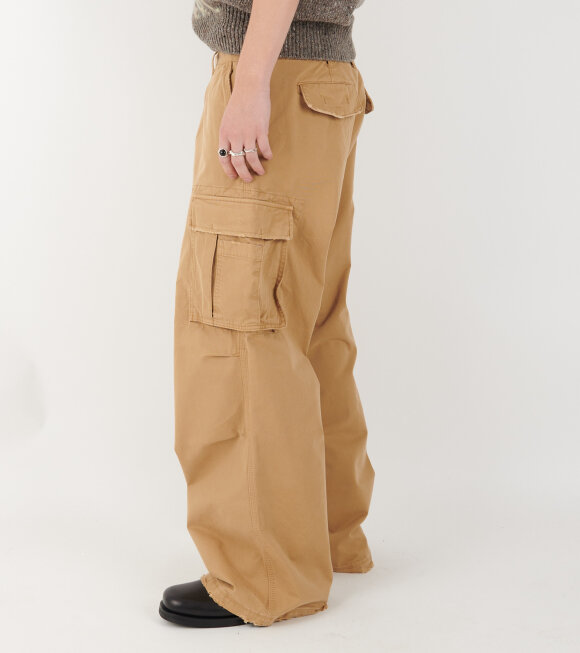 ERL - Classic Unisex Cargo Pants Dark Tan