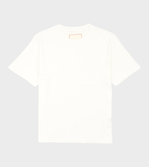 Jeanerica - Luz Light Classic Tee Natural White