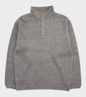 Mohair Pullover Heather Grey