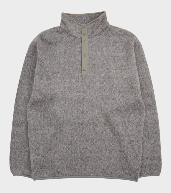 Nanamica - Mohair Pullover Heather Grey