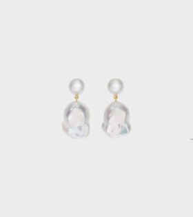 Sophie Bille Brahe - Venus Blanc Earrings Freshwater Pearls