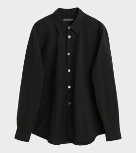 Beyond Shirt Black Liquid Poplin