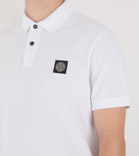 Stone Island - S/S Polo White