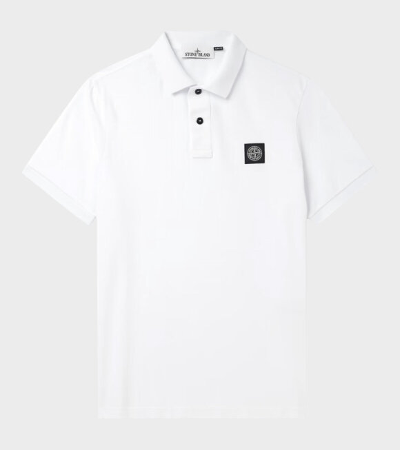 Stone Island - S/S Polo White