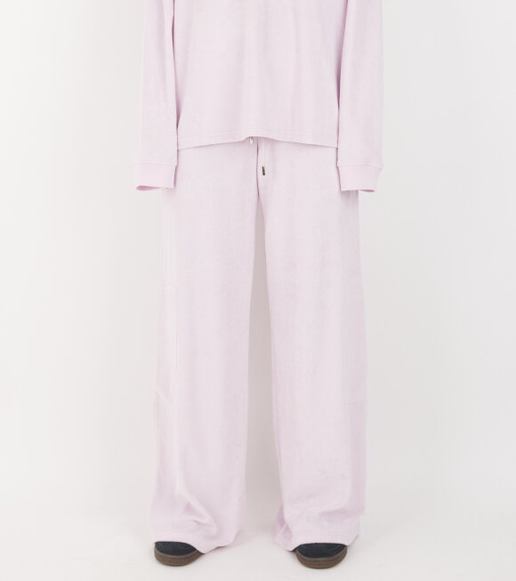 Saks Potts - Terrycloth Club Pants Strawberry Milk