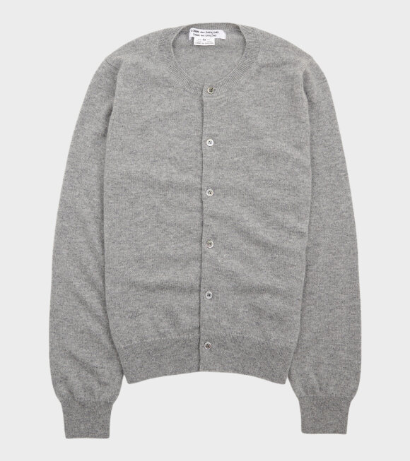 Comme des Garcons - Cashmere Cardigan Grey