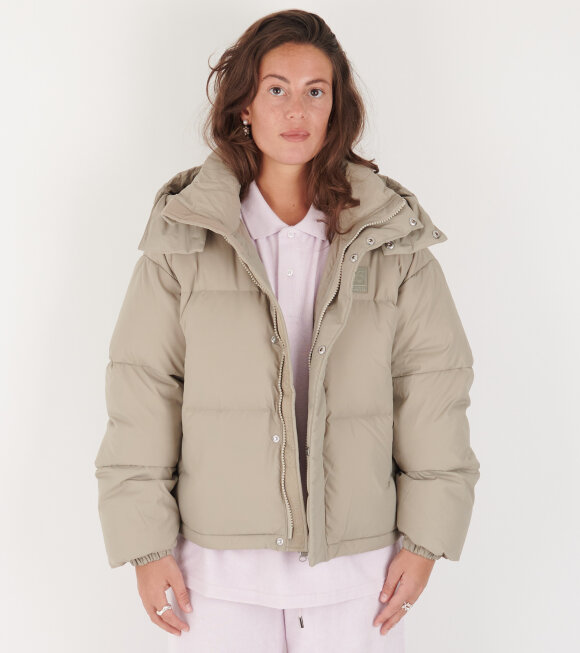 66 North - Dyngja Down Cropped Jacket Volcanic Desert