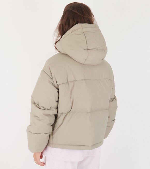 66 North - Dyngja Down Cropped Jacket Volcanic Desert