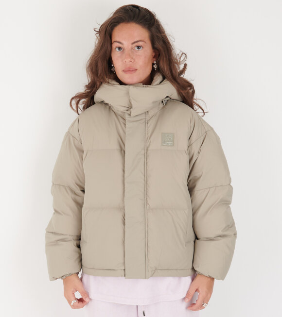 66 North - Dyngja Down Cropped Jacket Volcanic Desert