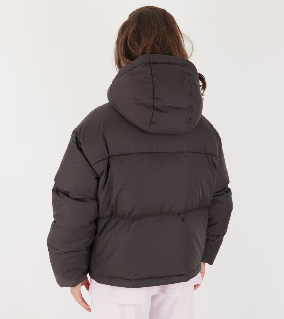 66 North - Dyngja Down Cropped Jacket Licorice