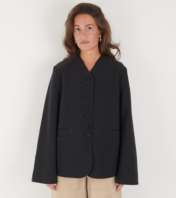 Birrot - Lay 3 V-neck Jacket Anthracite