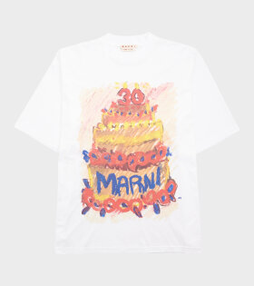 Birthday Cake T-shirt White