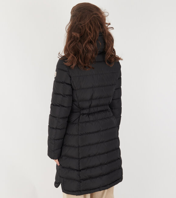 Moncler - Flammette Long Down Coat Black