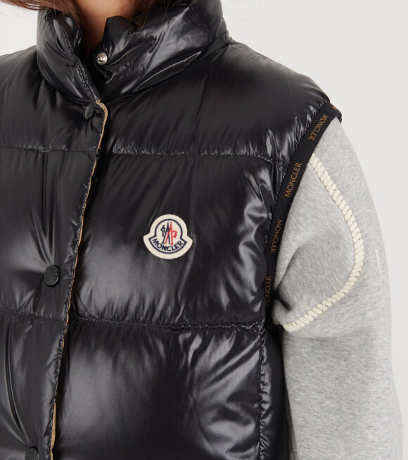 Moncler - Badia Down Vest Black