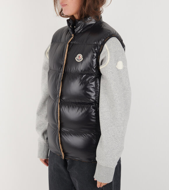 Moncler - Badia Down Vest Black