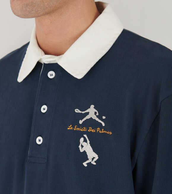 Palmes - Societá Rugby Shirt Navy