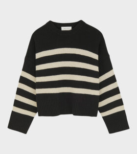 Campa Jumper Black/Sand Stripe