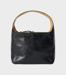 Brick Bag Black Leather