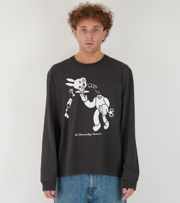 Our Legacy - Tour Longsleeve Last Supper Print Black