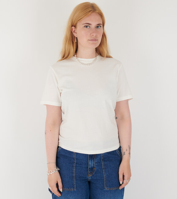 Jeanerica - Luz Light Classic Tee Natural White