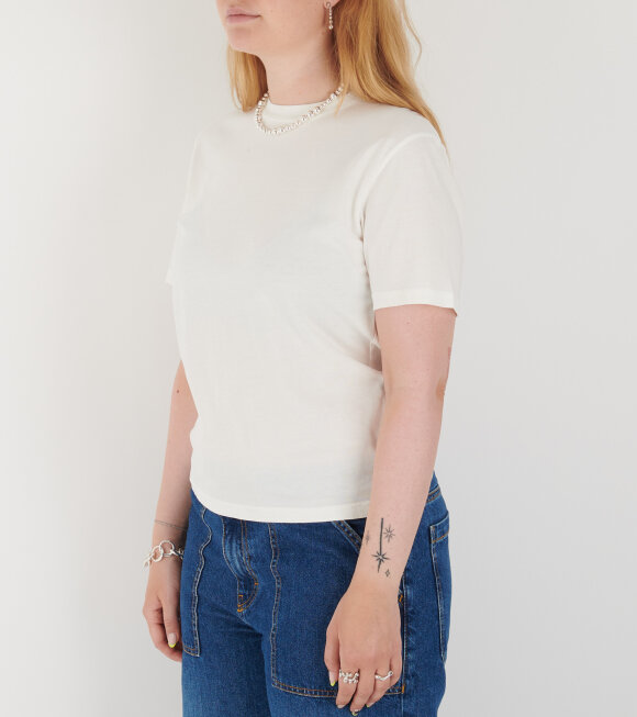 Jeanerica - Luz Light Classic Tee Natural White