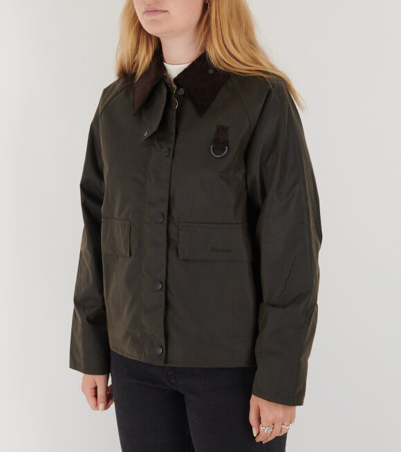 Barbour - Spey Wax Jacket Olive Green