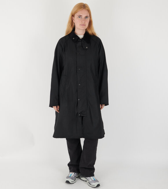 Barbour - Exmoor Wax Coat Black