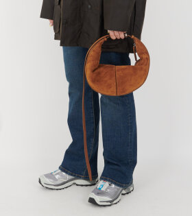 Slide Bag Suede Saddle