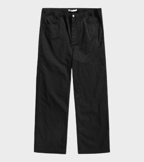 Ragnar Fine Broken Twill Pants Black