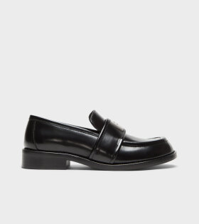 Leather Loafers Black