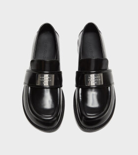 Leather Loafers Black